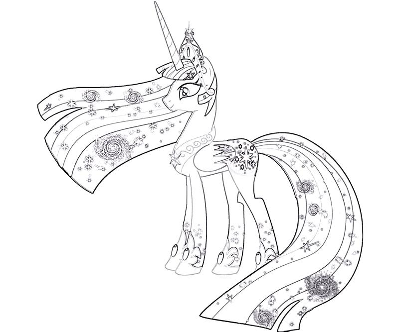 My Little Pony Coloring Pages Twilight Sparkle At GetColorings 
