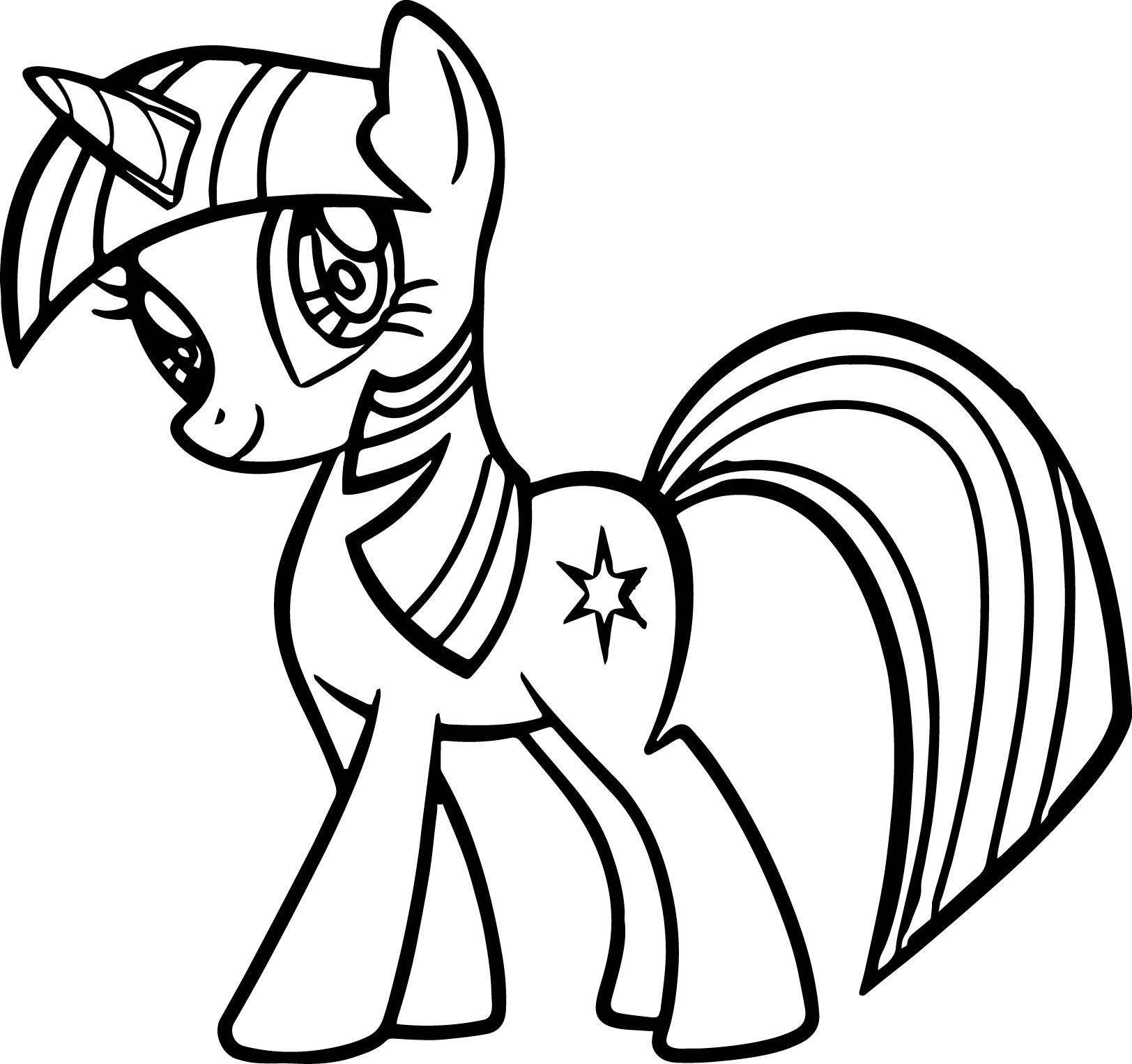 My Little Pony Coloring Pages Twilight Sparkle At GetColorings 