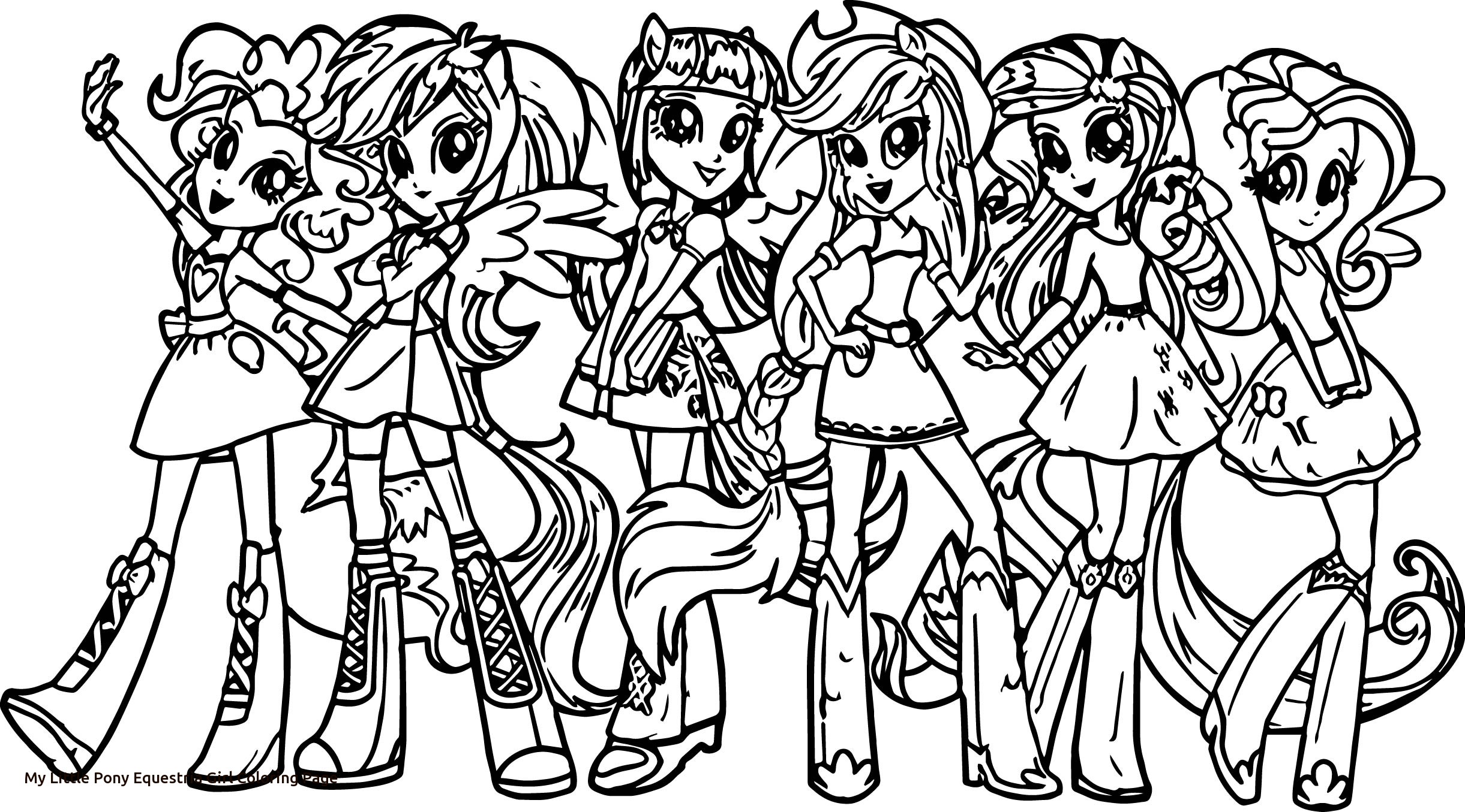 My Little Pony Equestria Girls Coloring Pages at GetColorings.com