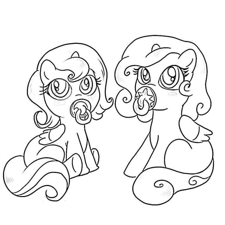 My Little Pony Luna Coloring Pages at GetColorings.com | Free printable