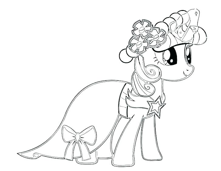 My Little Pony Princess Twilight Sparkle Coloring Pages at GetColorings