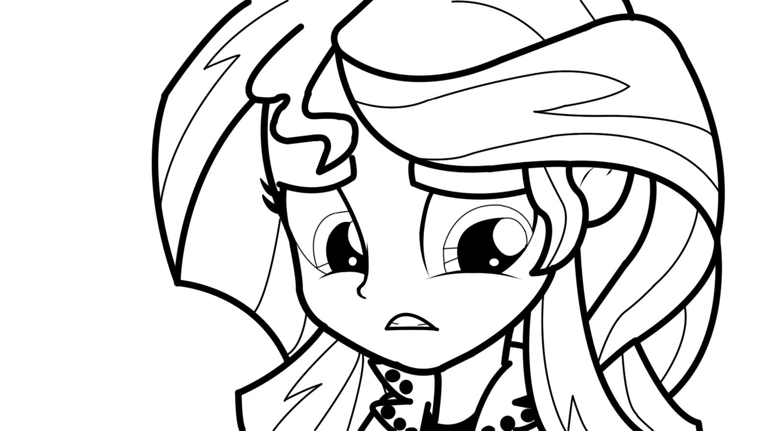 My Little Pony Sunset Shimmer Coloring Pages At GetColorings Free 