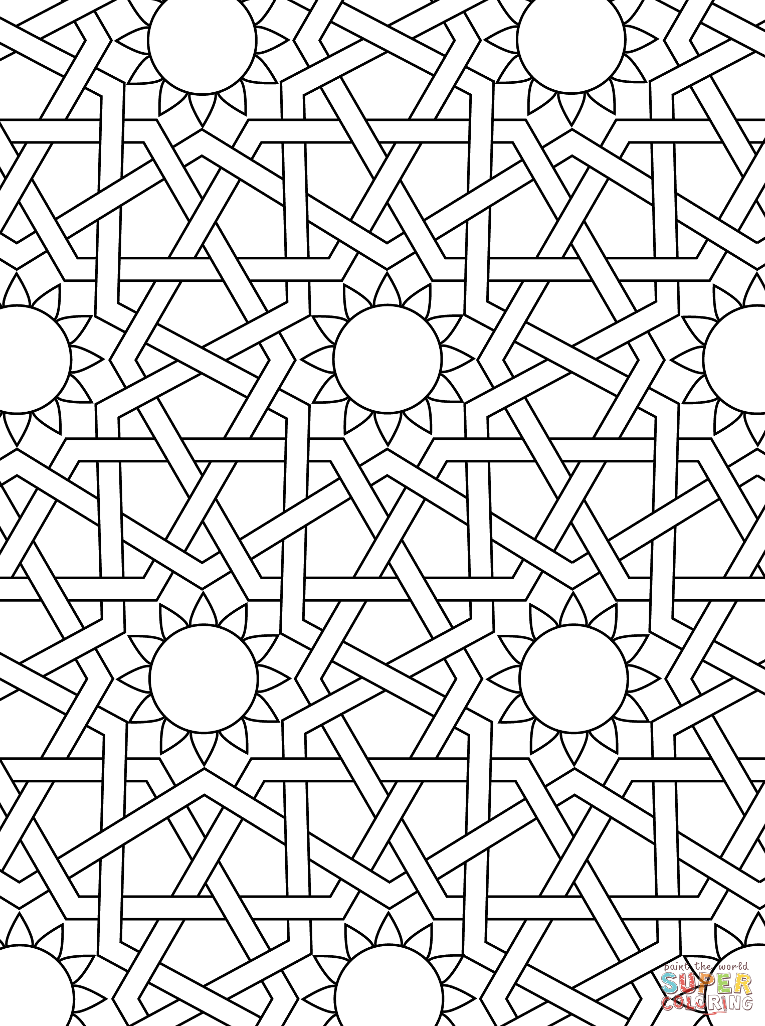 Mystery Mosaic Coloring Pages at Free printable