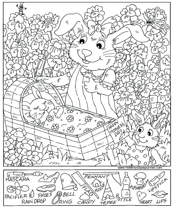 Mystery Pictures Coloring Pages at Free printable