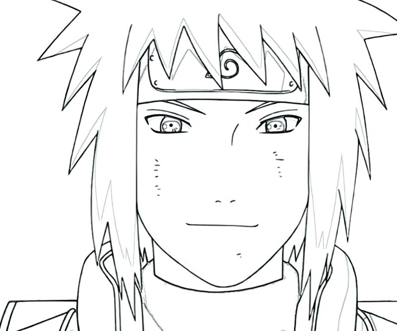 Naruto Coloring Pages Sage Mode Getdrawings Printable Anime Getcolorings Sk...