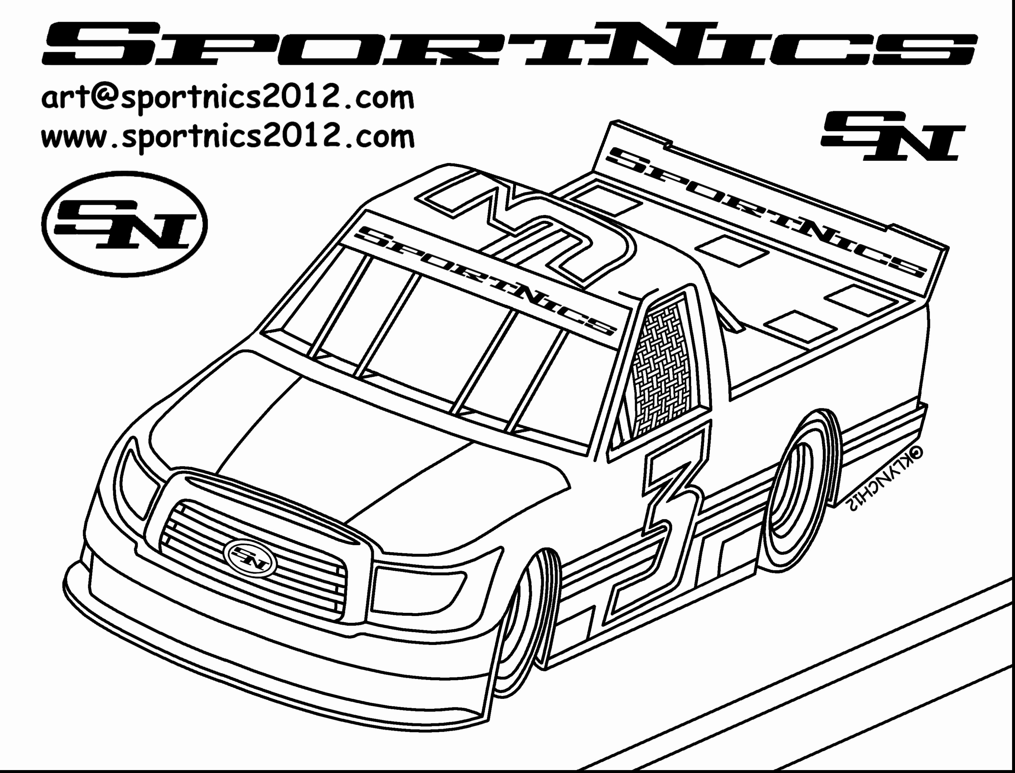 Nascar Coloring Pages To Print At GetColorings Free Printable 