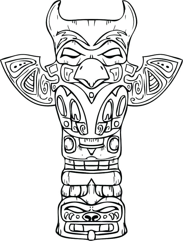 Native American Symbols Coloring Pages at GetColorings.com | Free