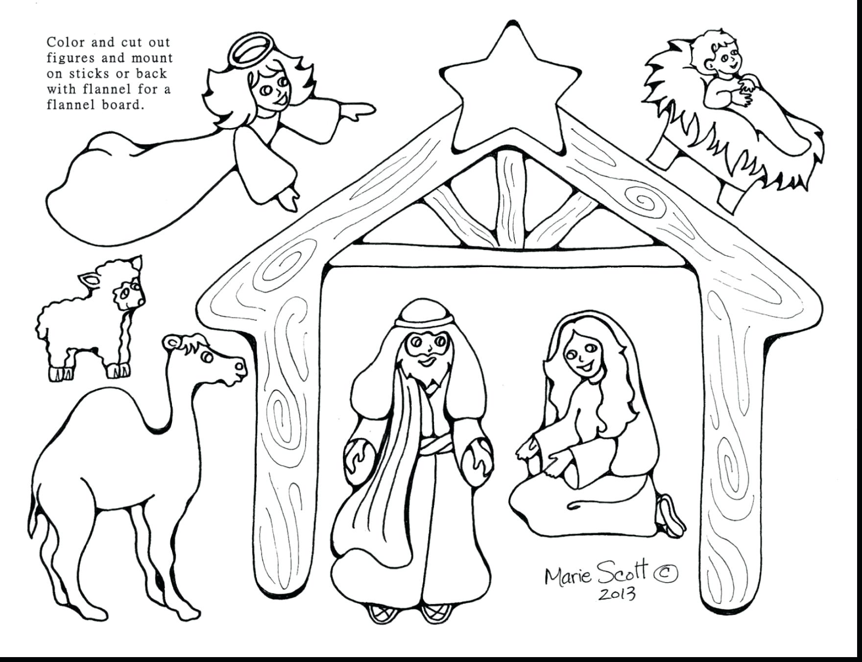 nativity-animals-coloring-pages-at-getcolorings-free-printable