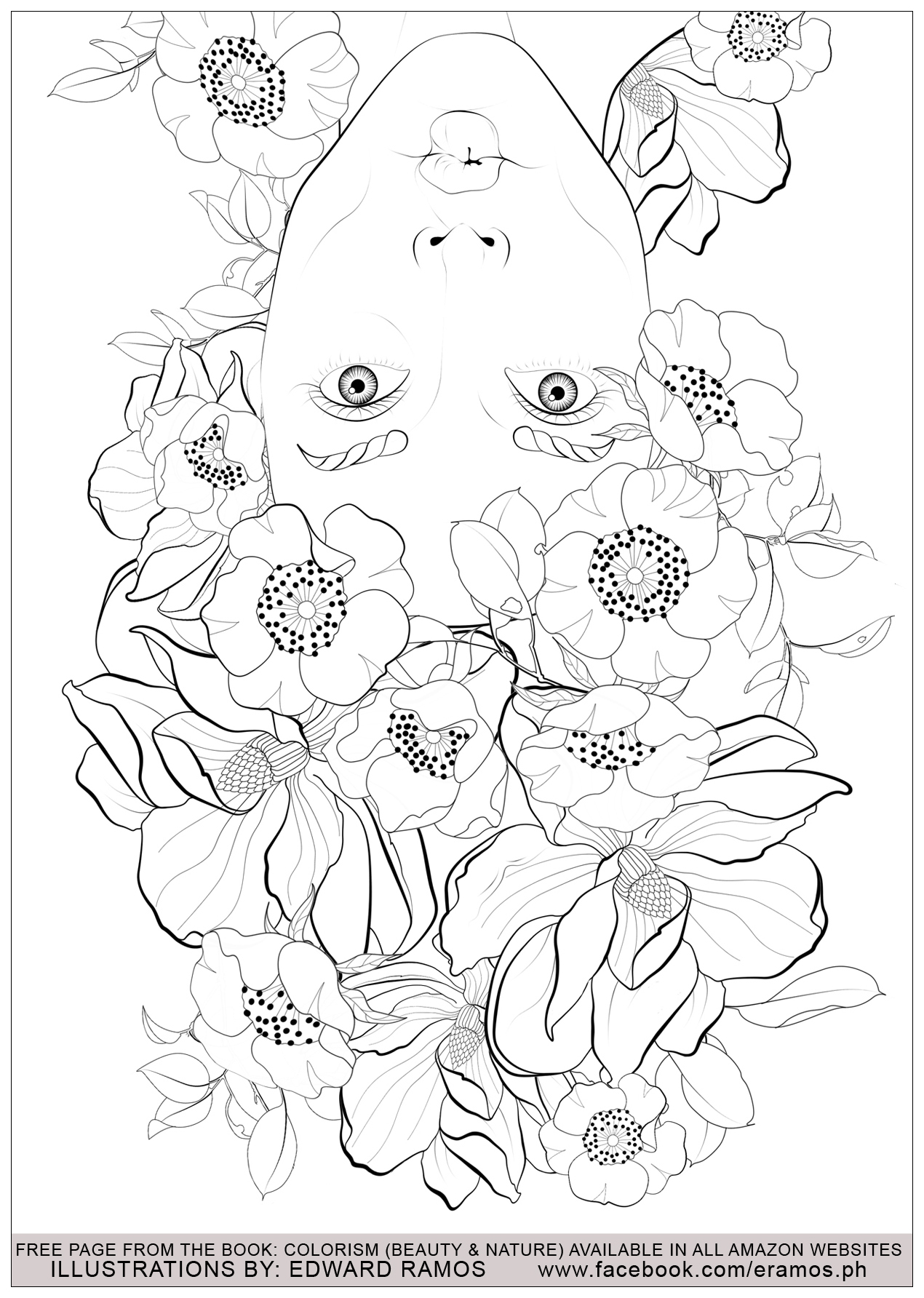 Nature Coloring Pages For Adults at GetColorings.com | Free printable