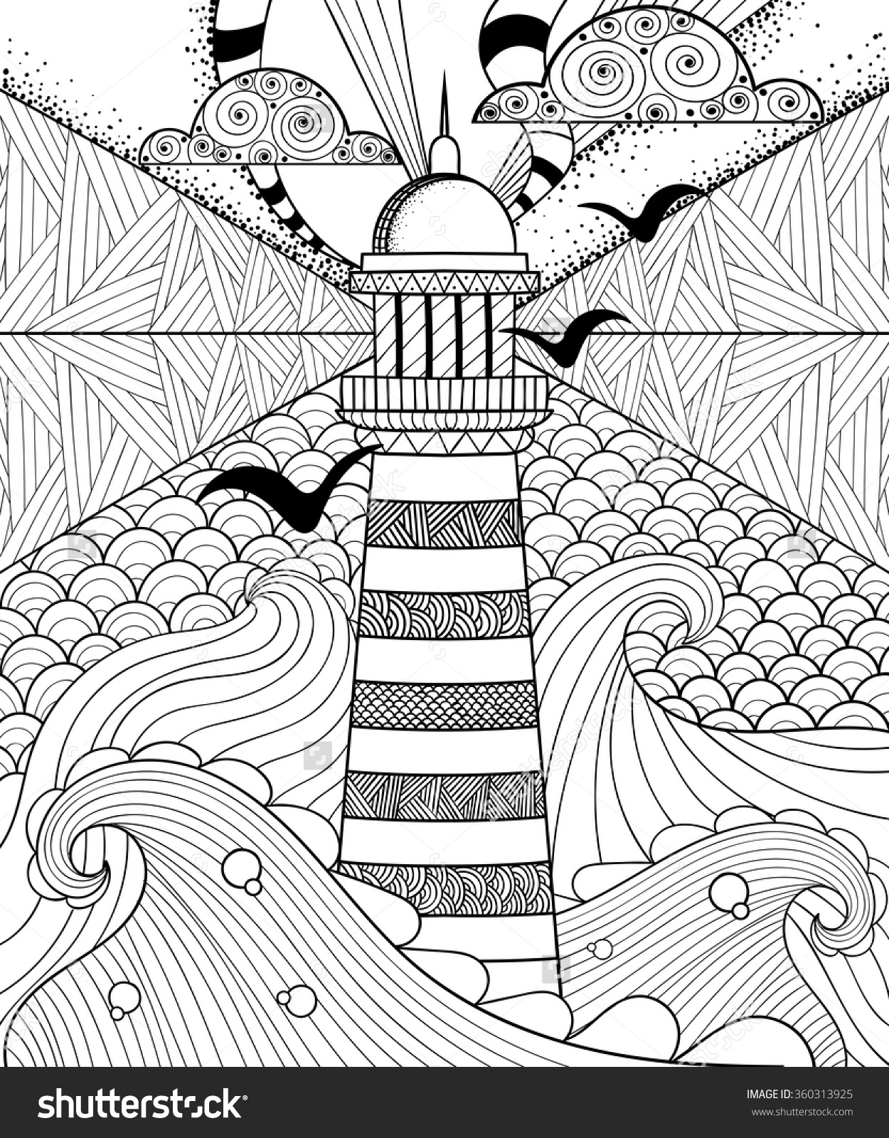 Nautical Coloring Pages Print at Free printable