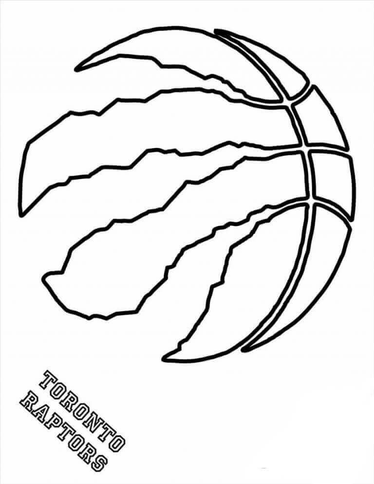Nba Basketball Coloring Pages At Free Printable