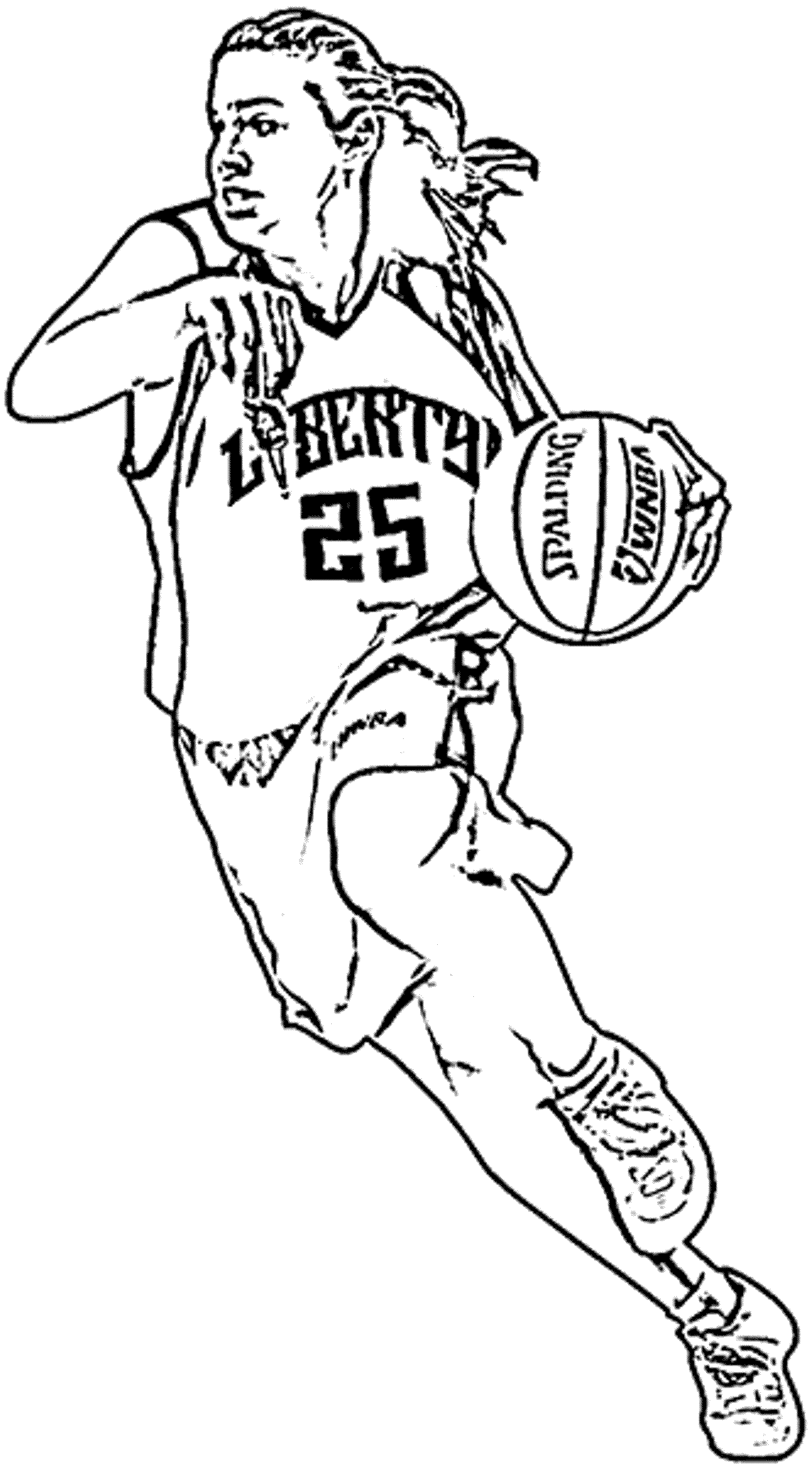 Printable Nba Coloring Pages