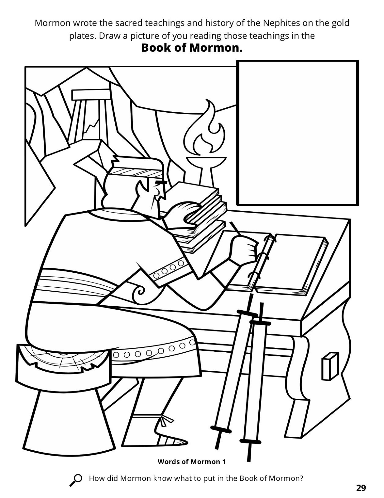 Nephi Coloring Page at GetColorings.com | Free printable colorings