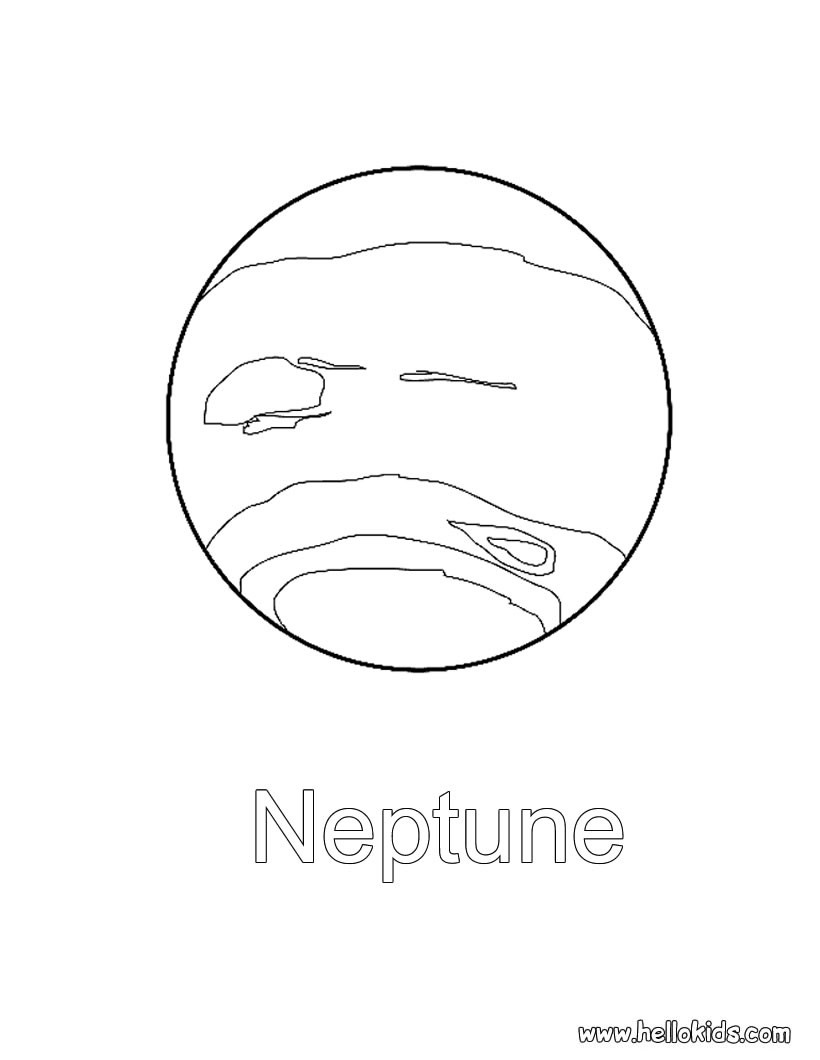 Neptune Coloring Page at GetColorings.com | Free printable colorings