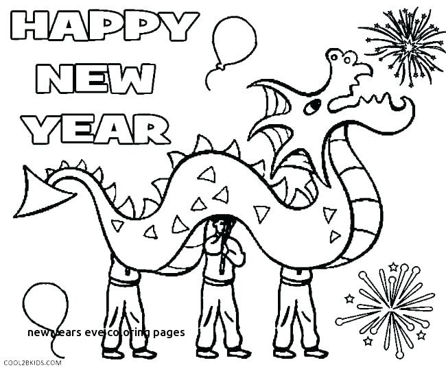 New Years Eve Coloring Pages At Getcolorings.com 