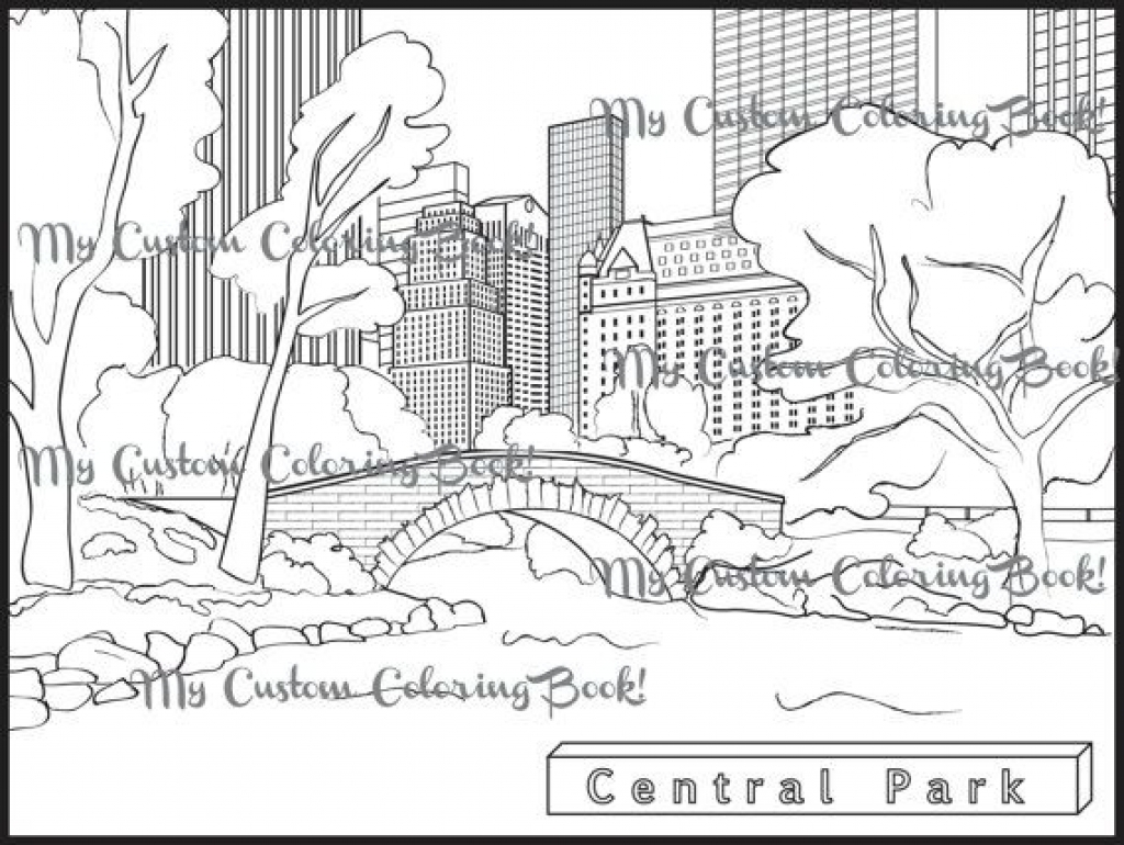 New York City Skyline Coloring Pages At Getcolorings.com | Free