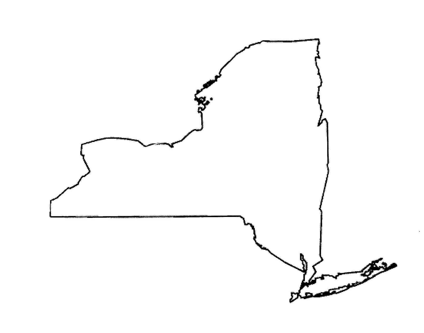 New York State Coloring Page At Free Printable Colorings Pages To Print And Color 8105