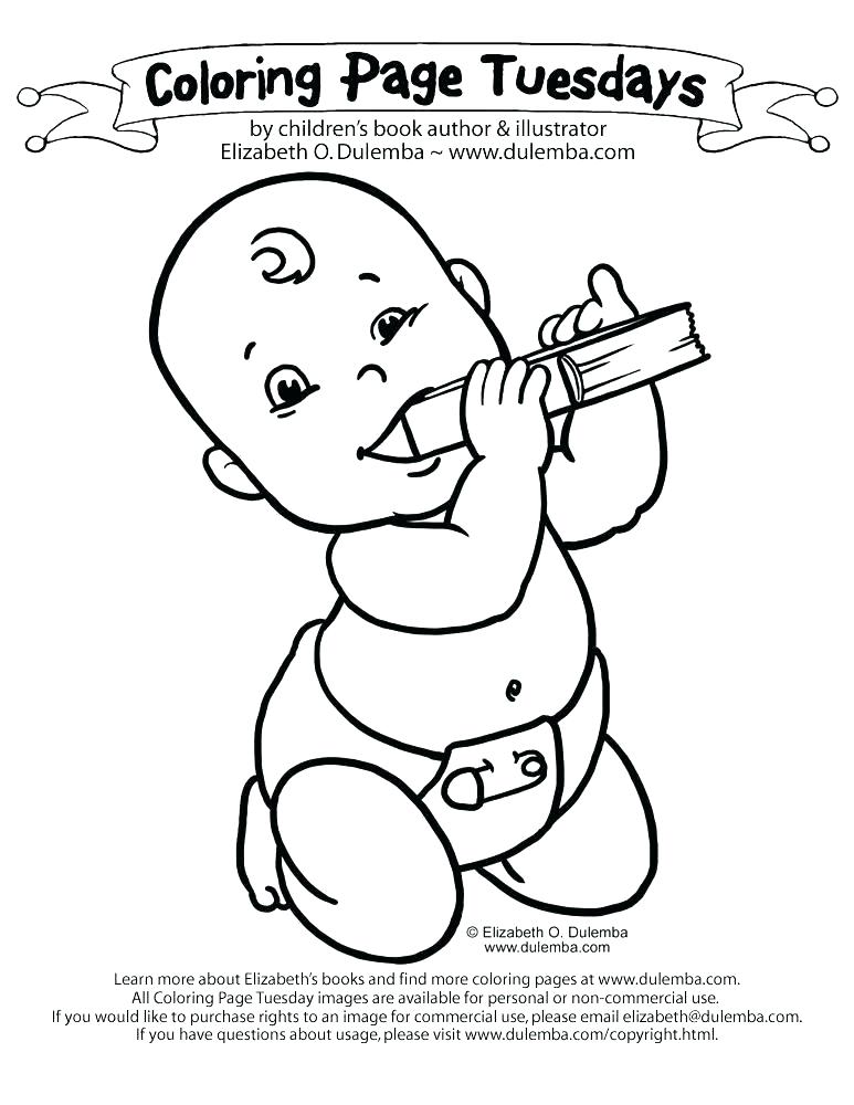 Newborn Baby Coloring Pages at GetColorings.com | Free printable