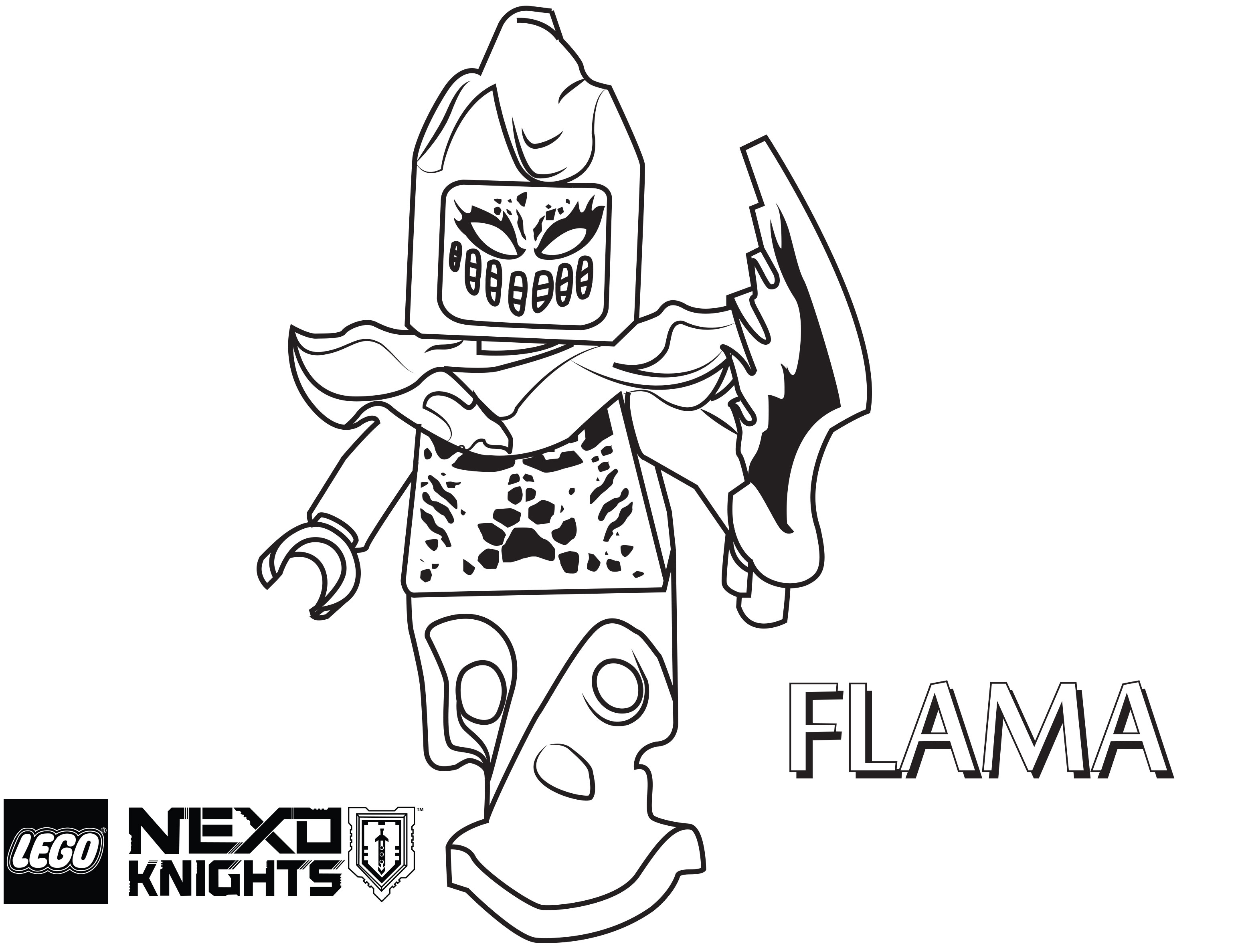nexo knight coloring pages at getcolorings  free