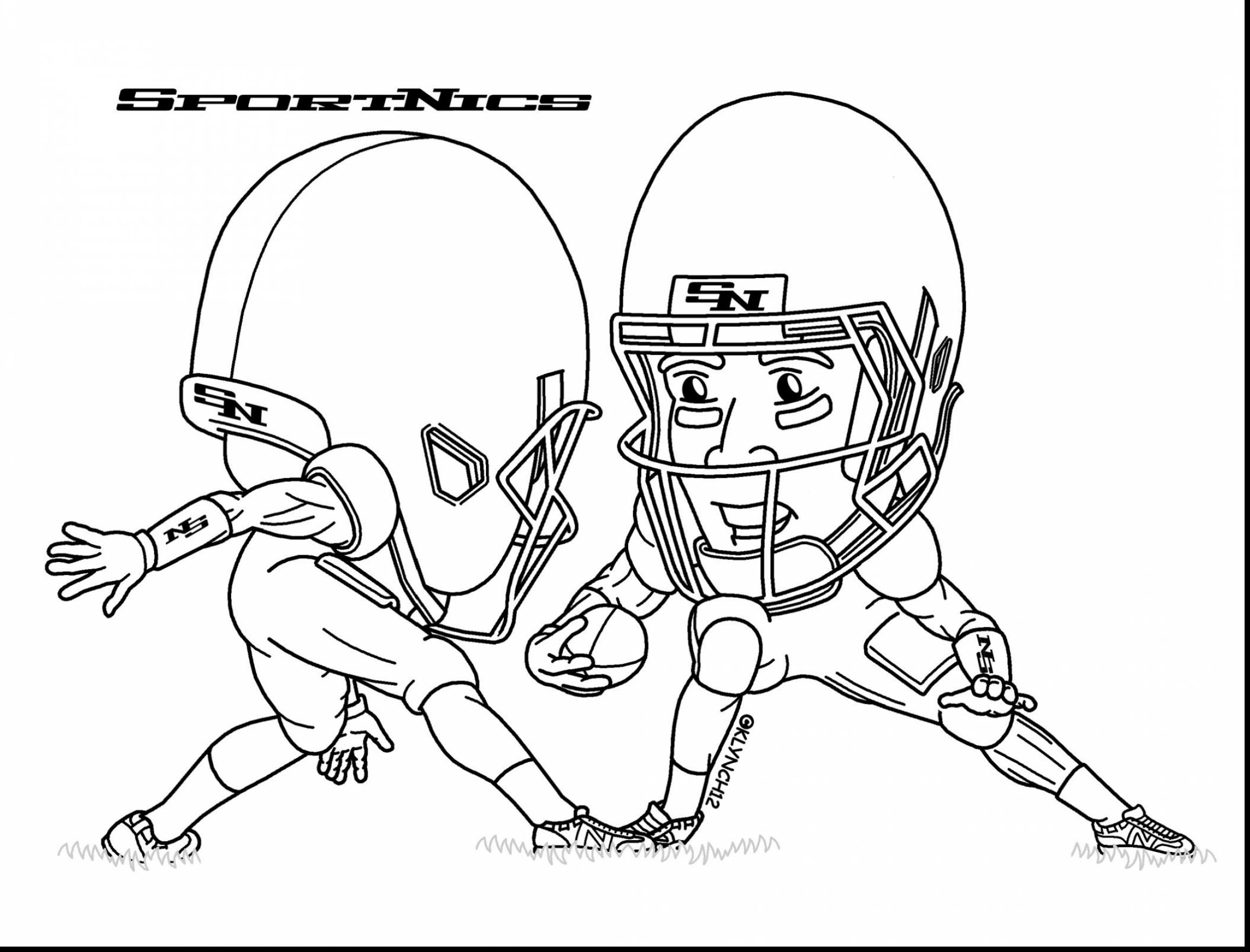 Nfl Coloring Pages To Print at Free printable