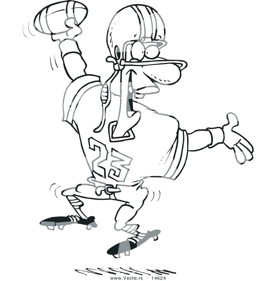 Nfl Player Coloring Pages at GetColorings.com | Free printable