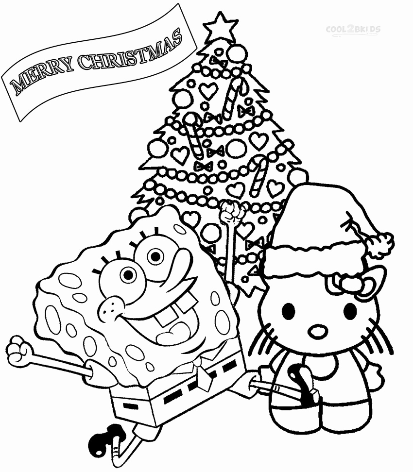 850x972 Printable Christmas Coloring Pages Best Printable Nickelodeon