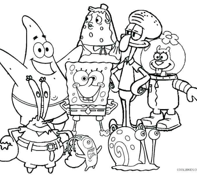 Nickelodeon Coloring Coloring Pages
