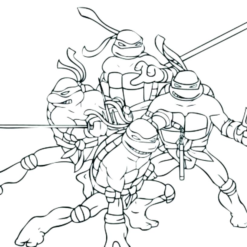 12 Leonardo Nickelodeon Teenage Mutant Ninja Turtles Coloring Pages 