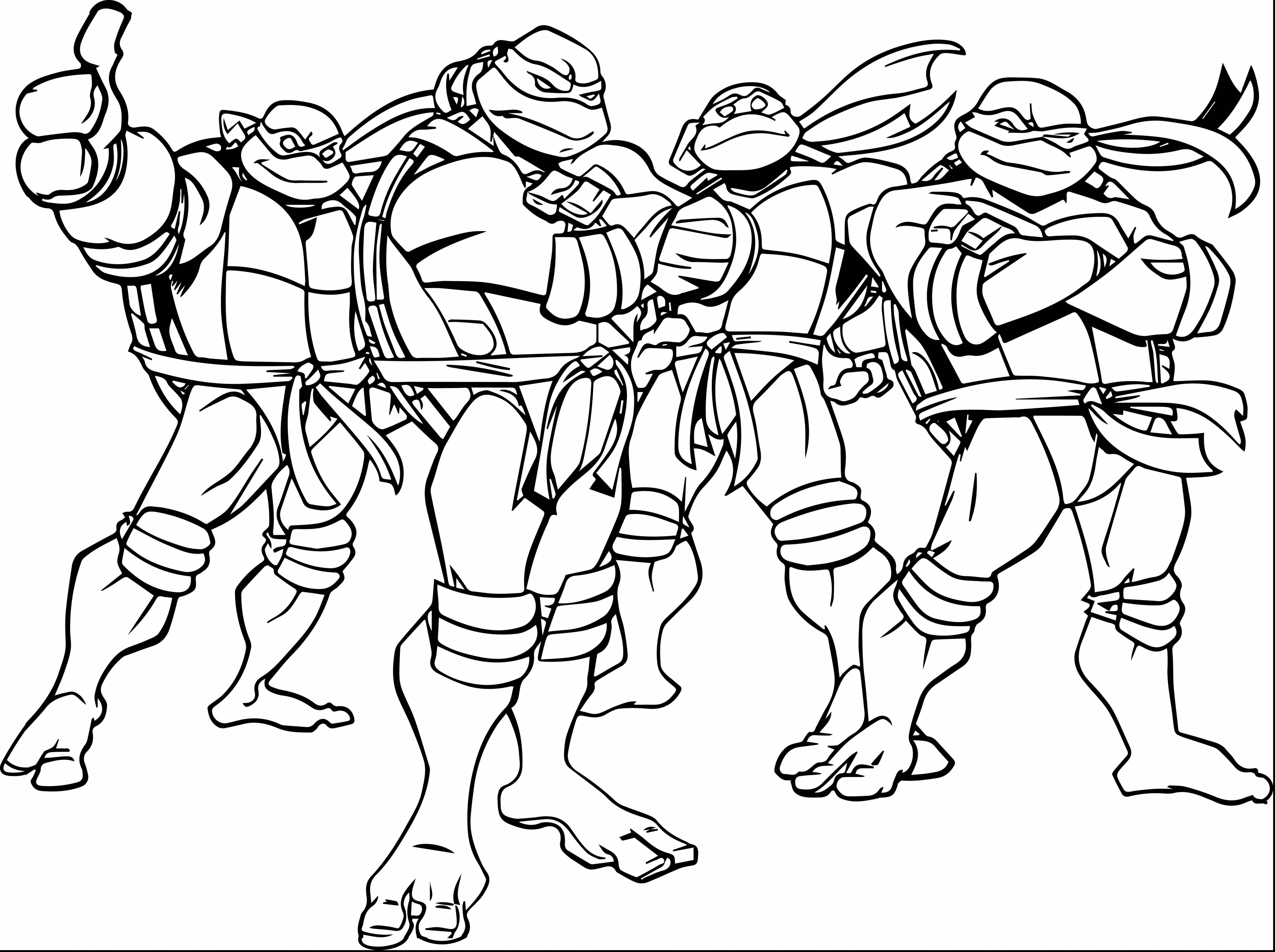 Nickelodeon Teenage Mutant Ninja Turtles Coloring Pages At GetColorings 