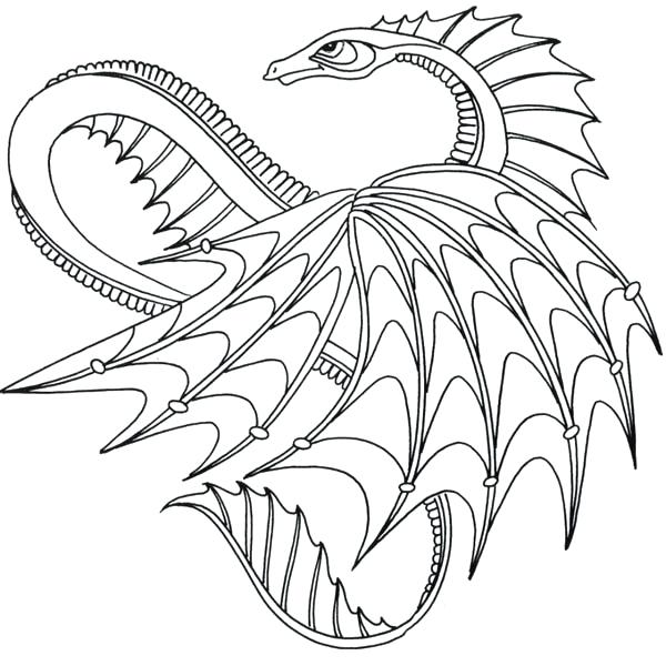 Night Fury Coloring Pages at GetColorings.com | Free printable