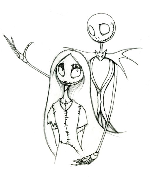 Nightmare Before Christmas Jack Coloring Pages At Getcolorings.com 