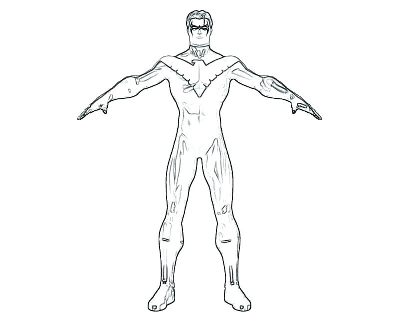 Nightwing Coloring Pages at GetColorings.com | Free printable colorings