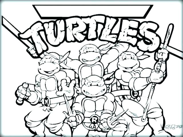 Ninja Turtles Coloring Pages Michelangelo at GetColorings.com | Free