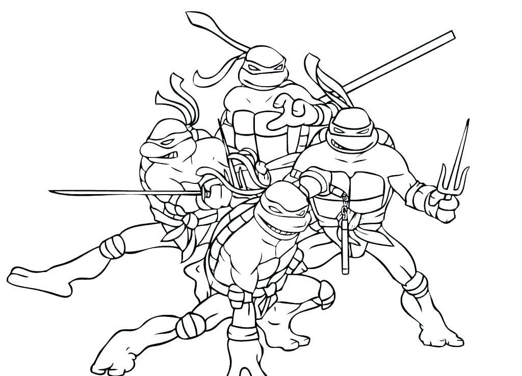 Ninja Turtles Coloring Pages Michelangelo At GetColorings Free 