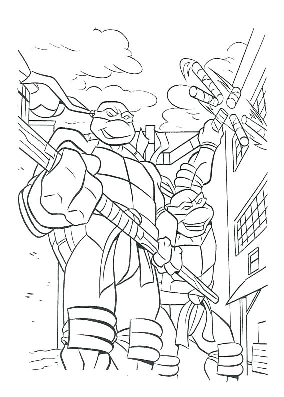 Ninja Turtles Movie Coloring Pages at GetColorings.com | Free printable