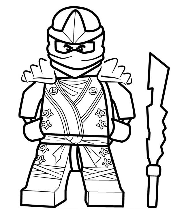 Ninjago Coloring Pages Green Ninja At GetColorings Free Printable 