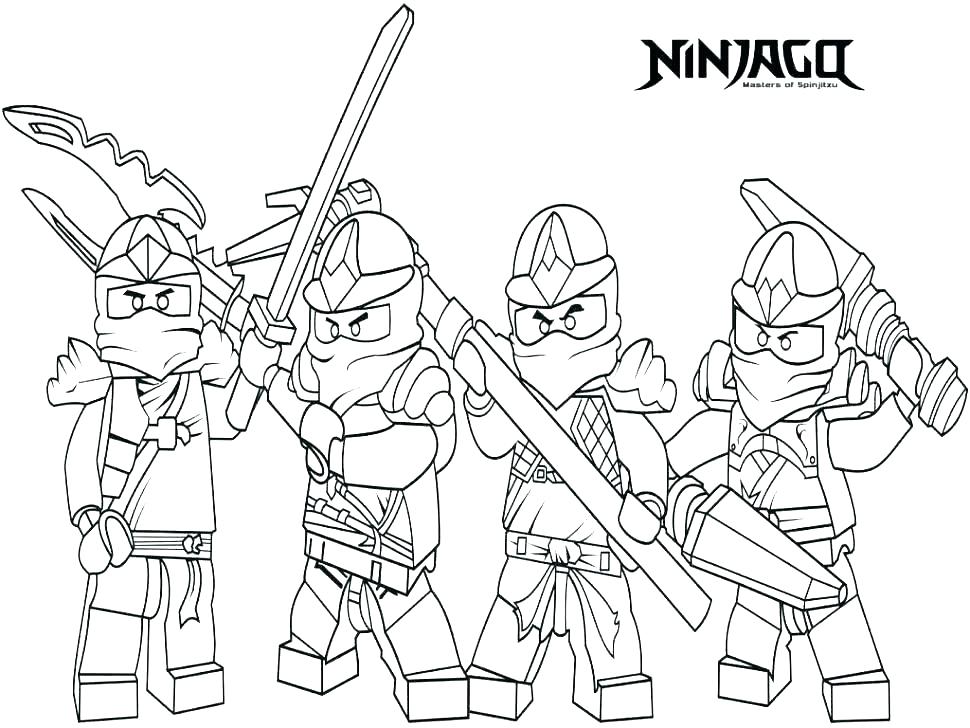 Ninjago Golden Ninja Coloring Pages at GetColorings.com | Free