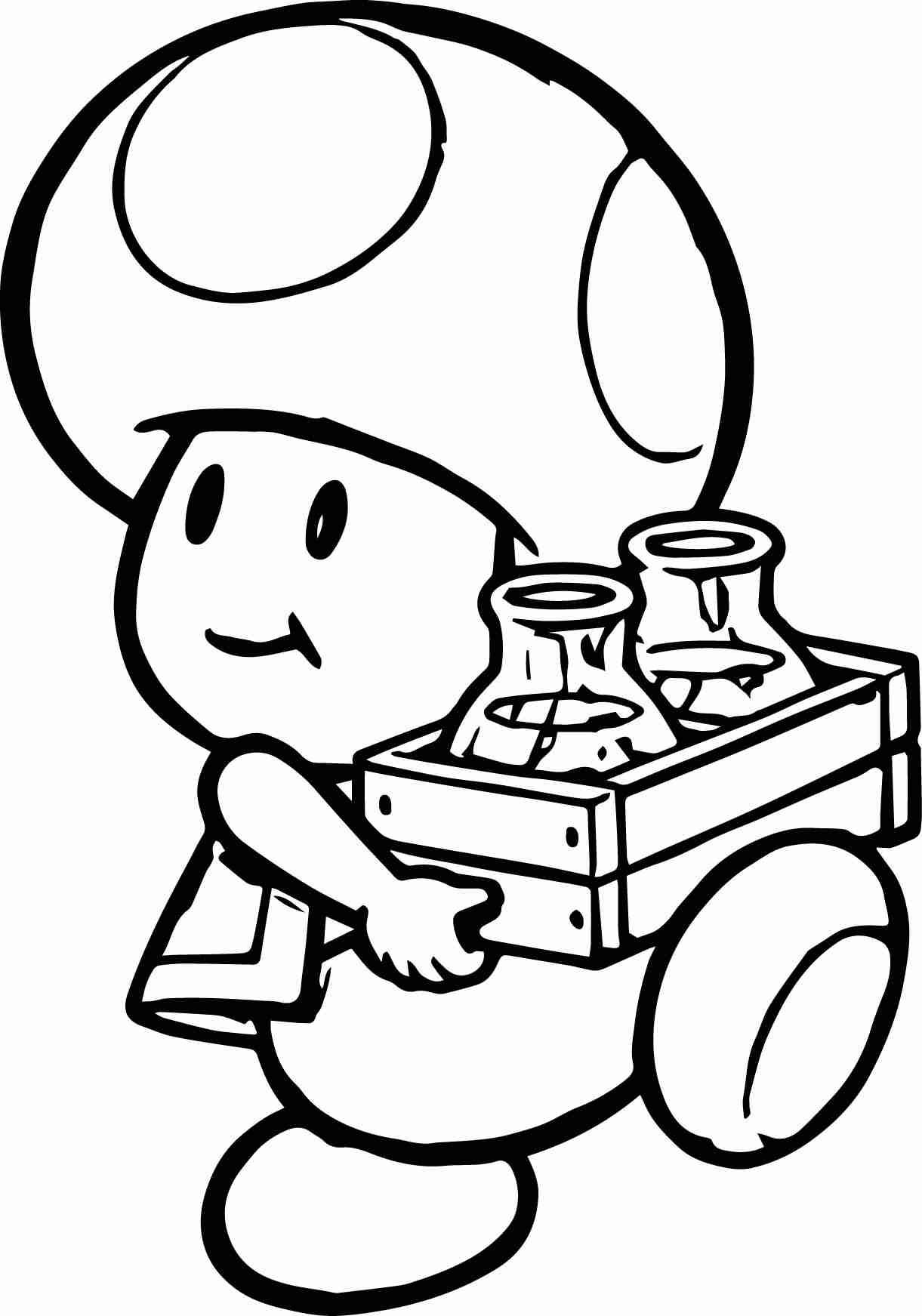 Nintendo Characters Coloring Pages at Free printable