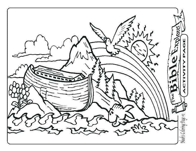 Free Noah Ark Animals Coloring Pages