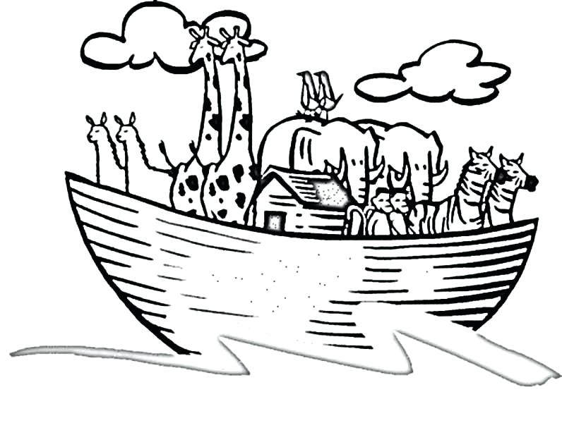 Noahs Ark Printable Coloring Pages at GetColorings.com ...