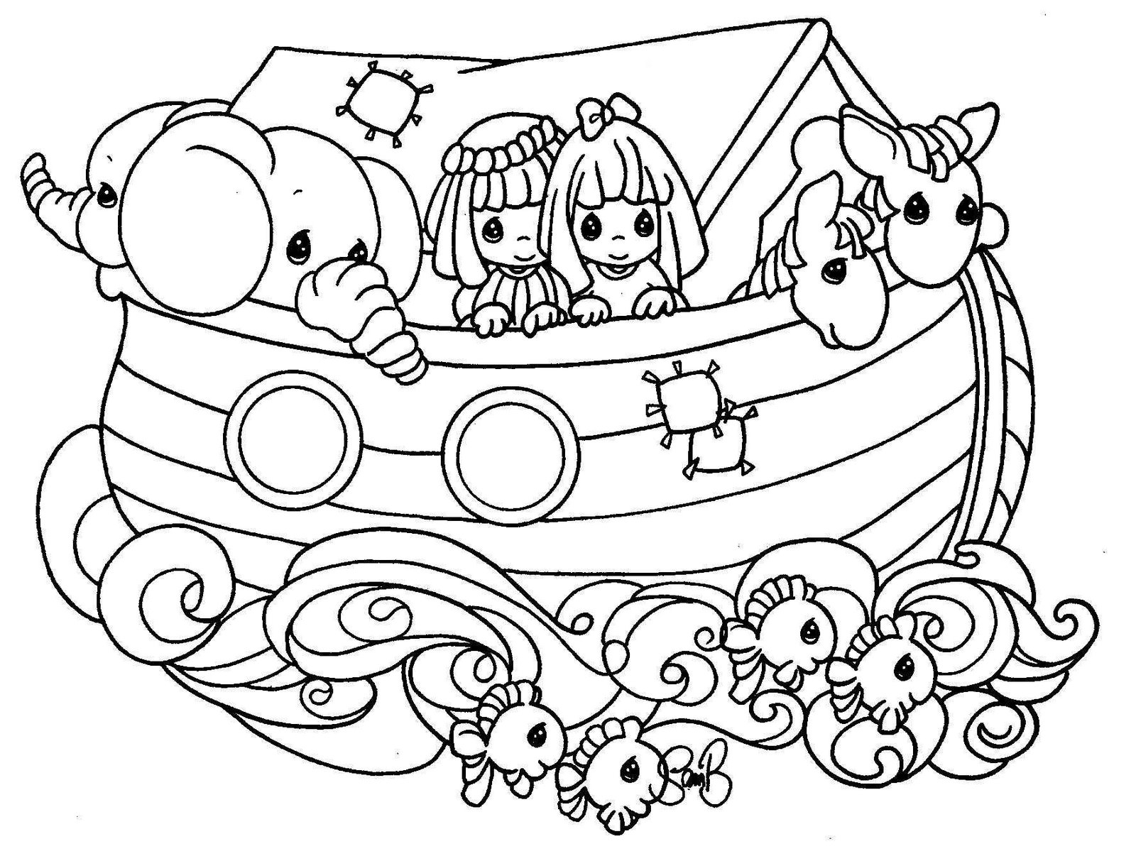Noahs Ark Printable Coloring Pages at Free printable