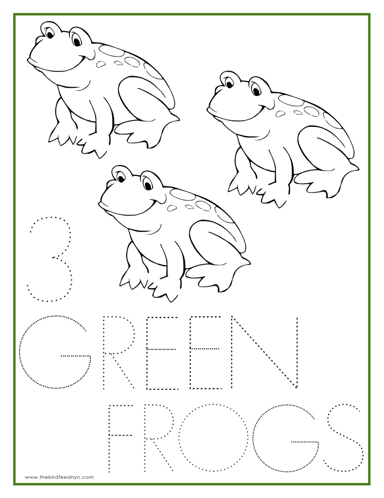 Number 3 Coloring Page at GetColorings.com | Free printable colorings