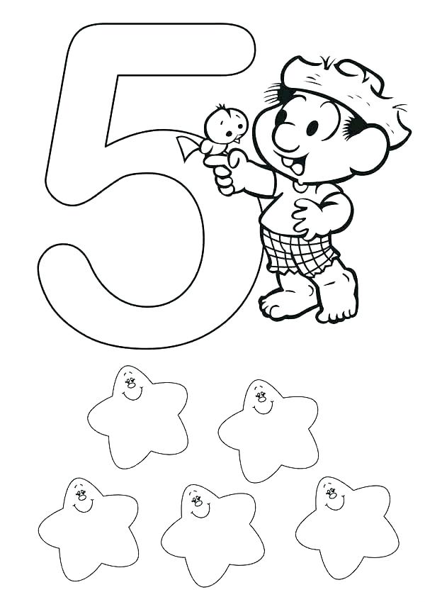 Number 5 Coloring Page at GetColorings.com | Free ...