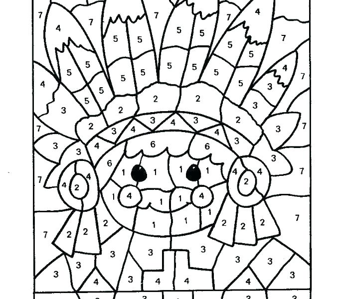 Printable Coloring Pages Numbers 1 20