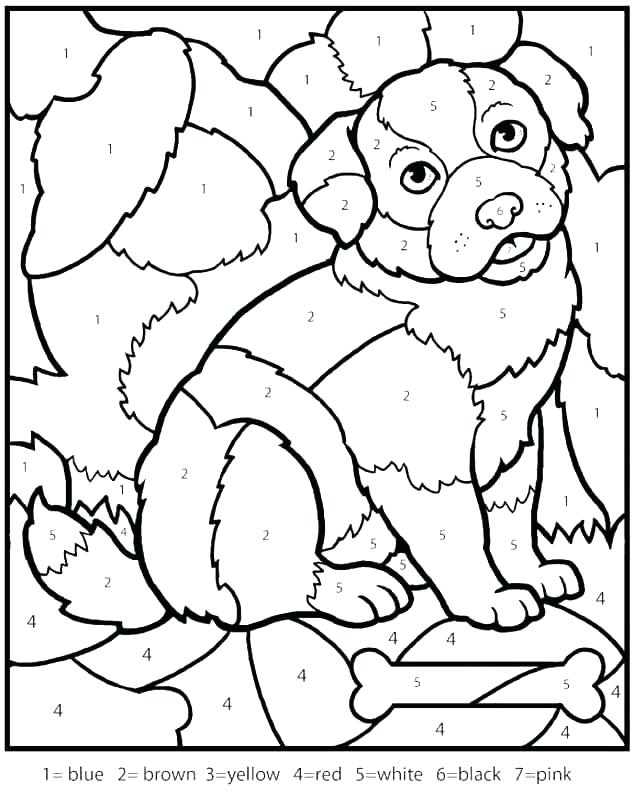 Numbers Coloring Pages For Preschool at GetColorings.com | Free