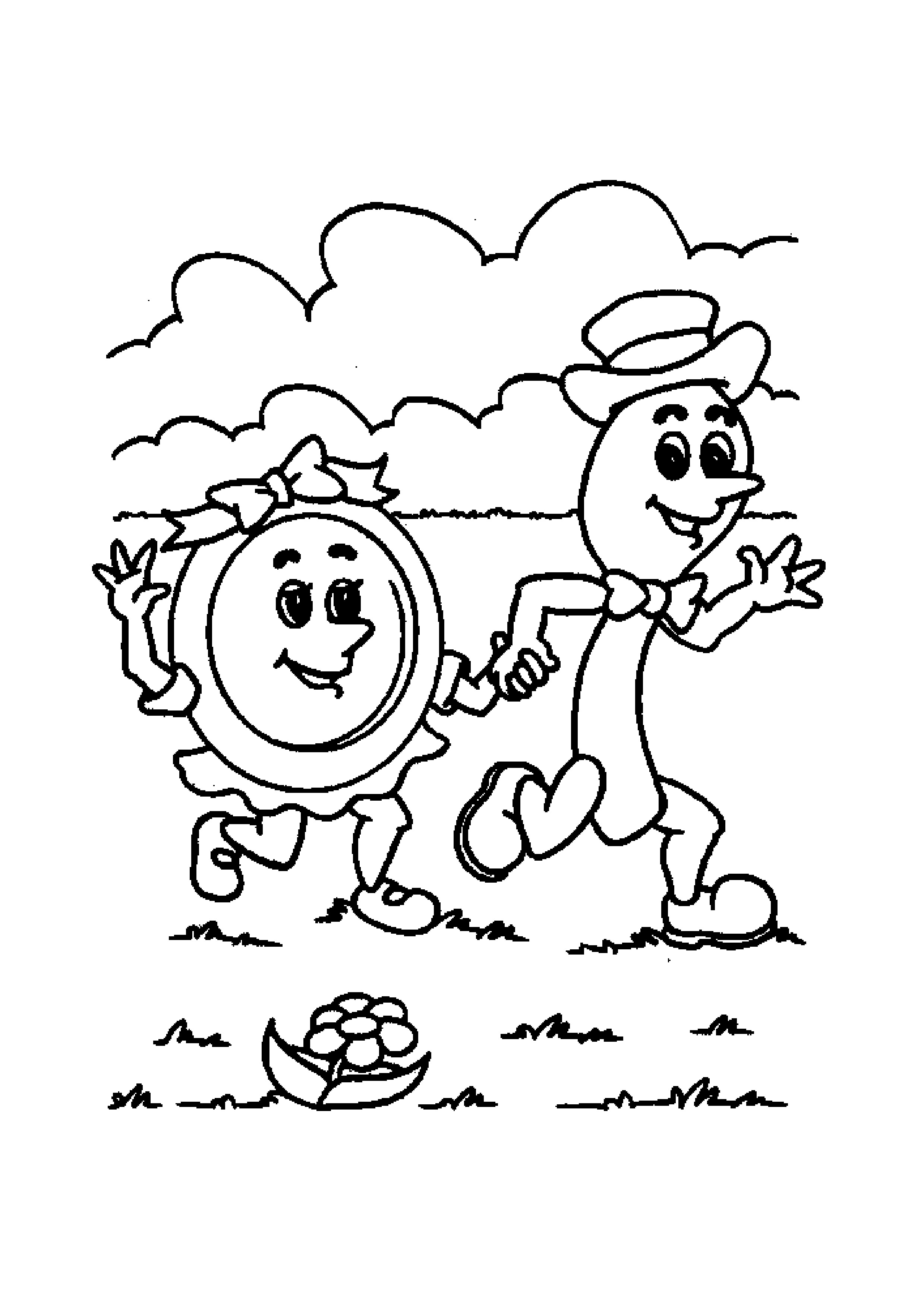 Nursery Rhyme Coloring Pages At Free Printable Colorings Pages To Print And Color