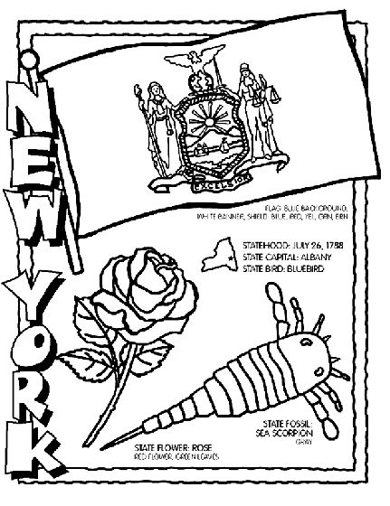 431x560 New York Coloring Pages