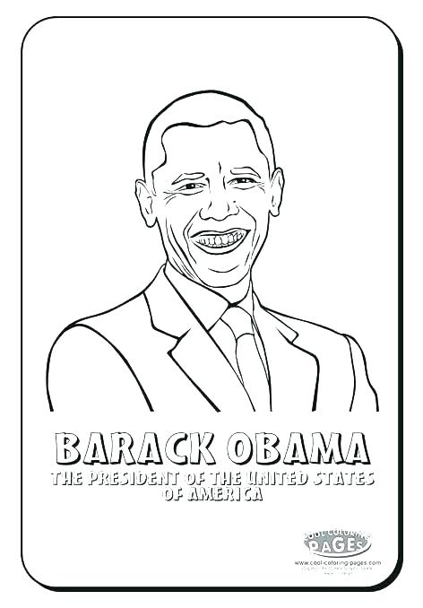 Obama Coloring Page at GetColorings.com | Free printable colorings