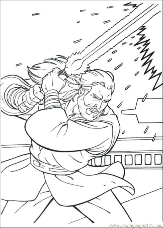 Obi Wan Coloring Page at GetColorings.com | Free printable colorings