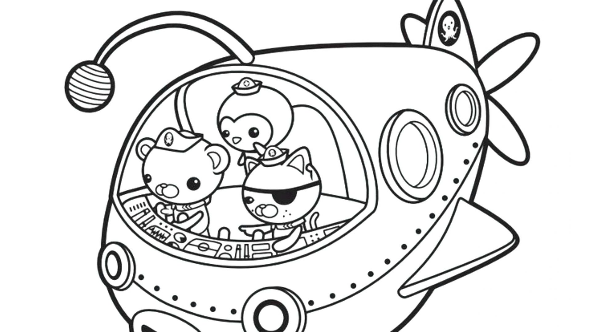 Octonauts Gups Coloring Pages at GetColorings.com | Free printable